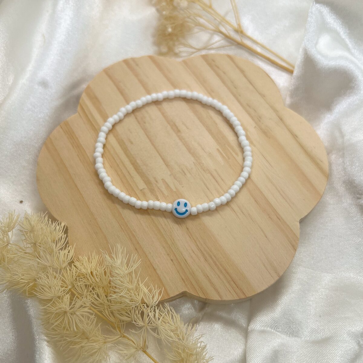 Perlenarmband - Smiley – Bild 3