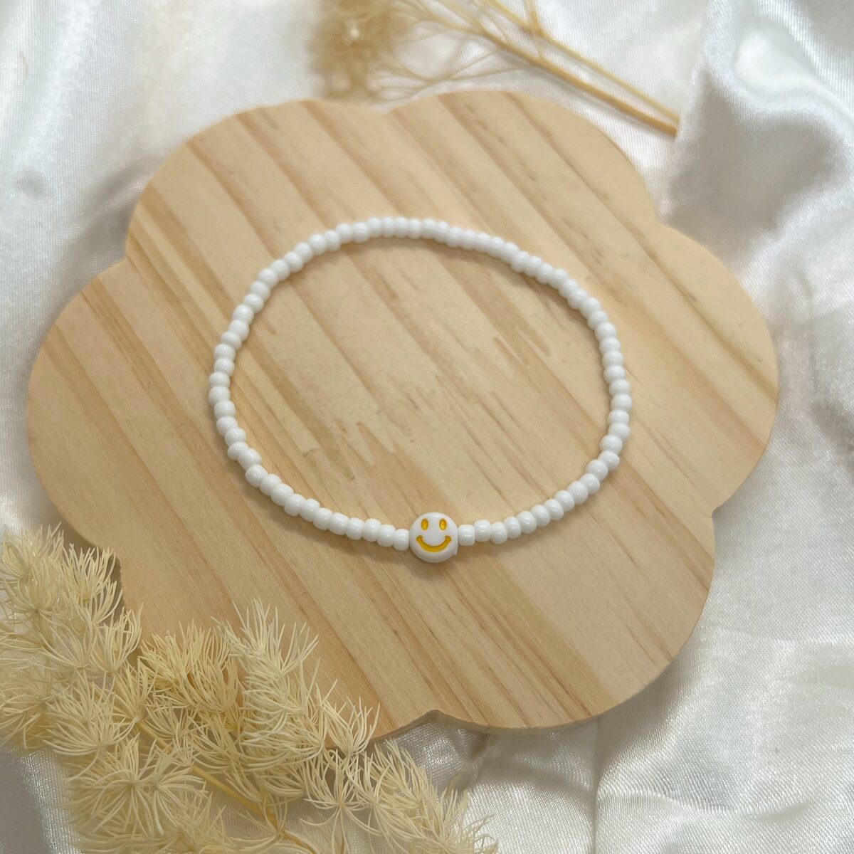 Perlenarmband - Smiley – Bild 4