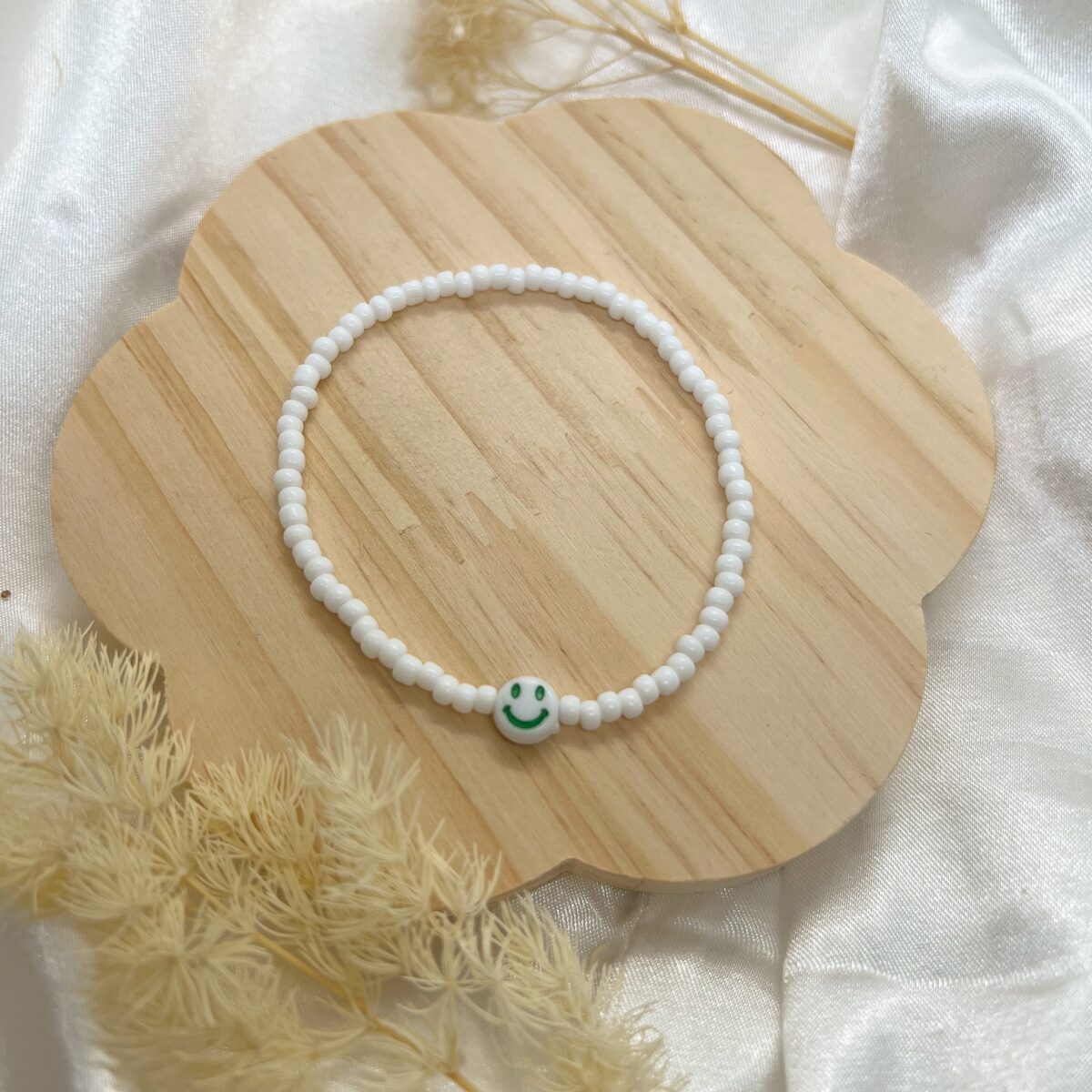 Perlenarmband - Smiley – Bild 5