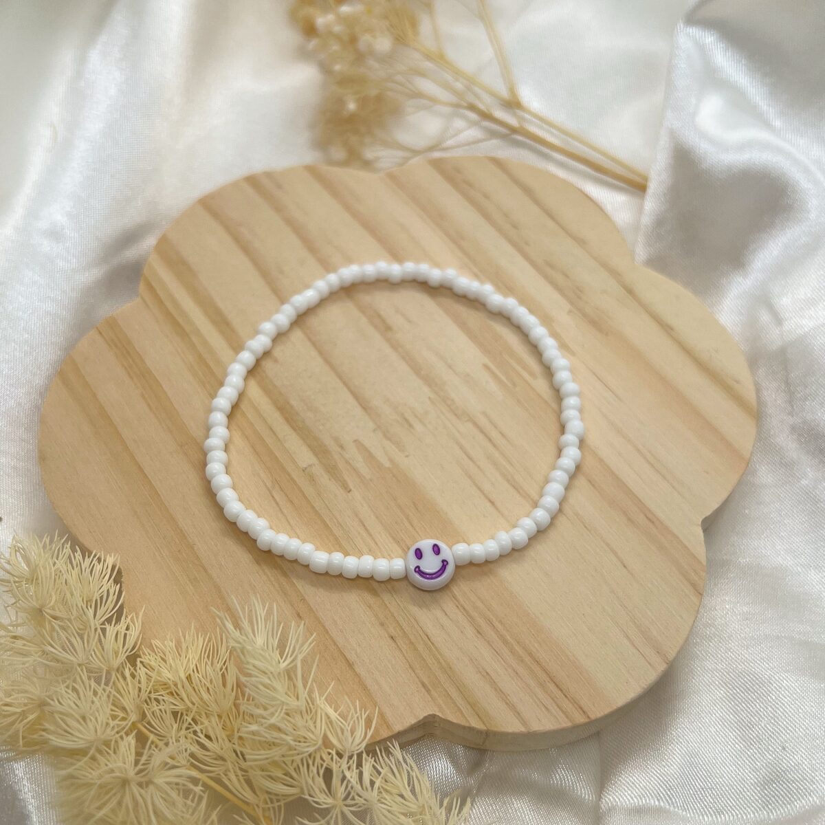 Perlenarmband - Smiley – Bild 7