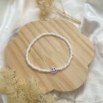 Perlenarmband - Smiley – Bild 7