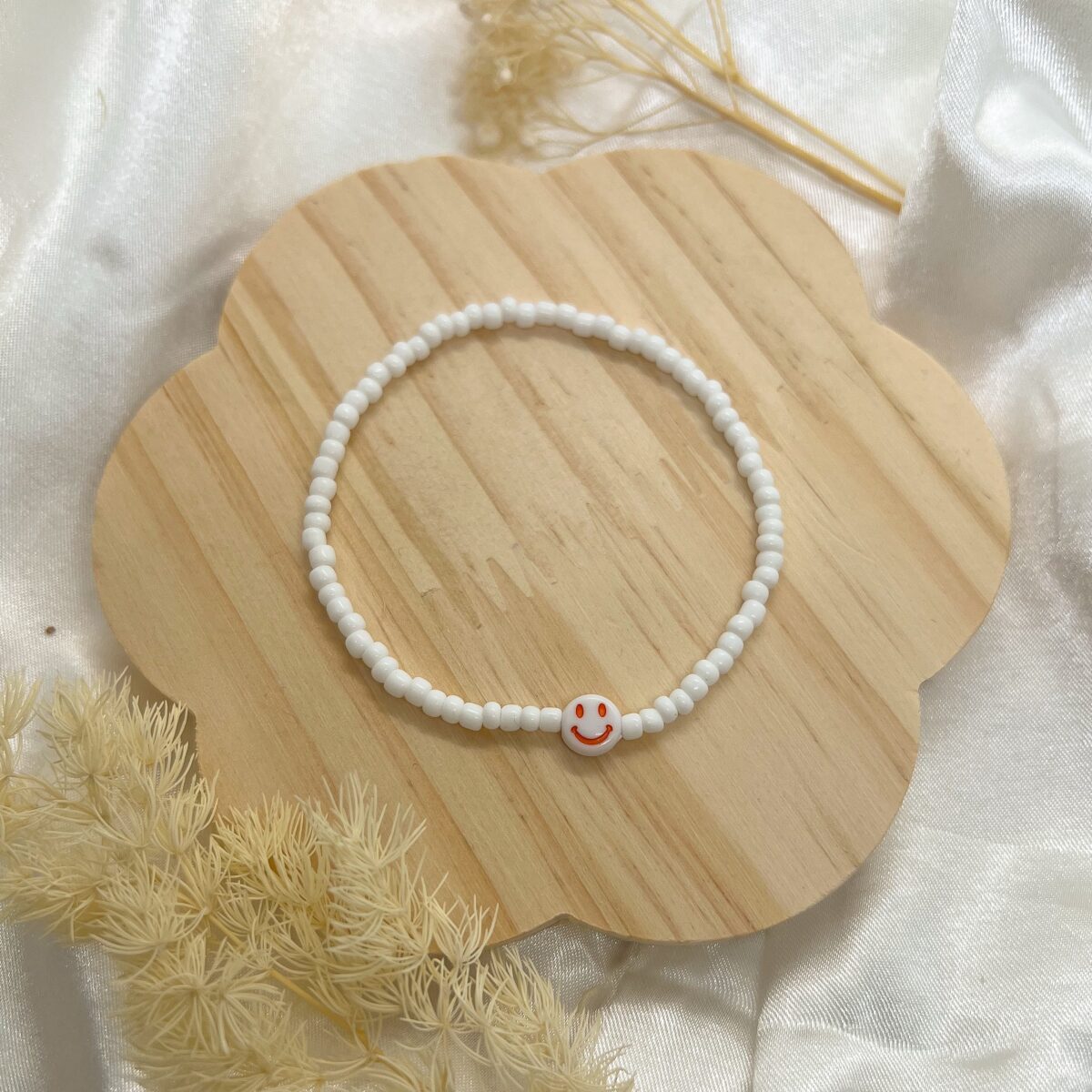 Perlenarmband - Smiley – Bild 8