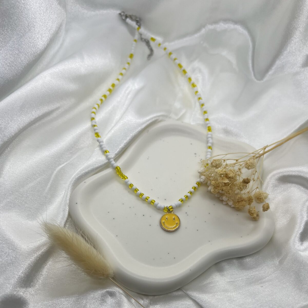 Perlenkette Happy - Yellow Beads – Bild 1