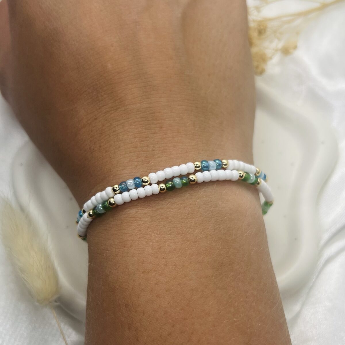 Armbandset - Sky & Grass – Bild 3