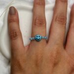 Candy Smiles Trio – Bunte Perlenringe mit Smiley | Kawaii Schmuck | Freundschaftsringe | Handmade Geschenk | Y2K Stil – Bild 6