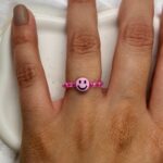 Candy Smiles Trio – Bunte Perlenringe mit Smiley | Kawaii Schmuck | Freundschaftsringe | Handmade Geschenk | Y2K Stil – Bild 7