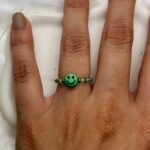 Candy Smiles Trio – Bunte Perlenringe mit Smiley | Kawaii Schmuck | Freundschaftsringe | Handmade Geschenk | Y2K Stil – Bild 5